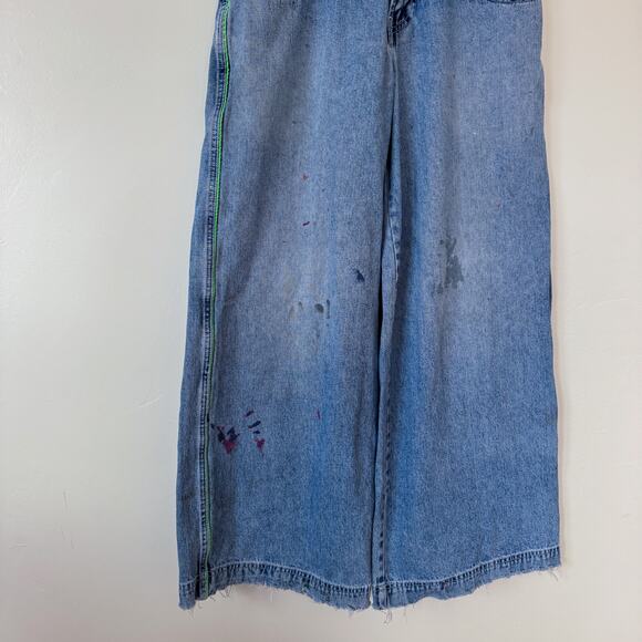 Vintage JNCO Jeans Made In USA 30x30 Baggy Skater Jeans West Coast Graffs - Picture 5 of 6